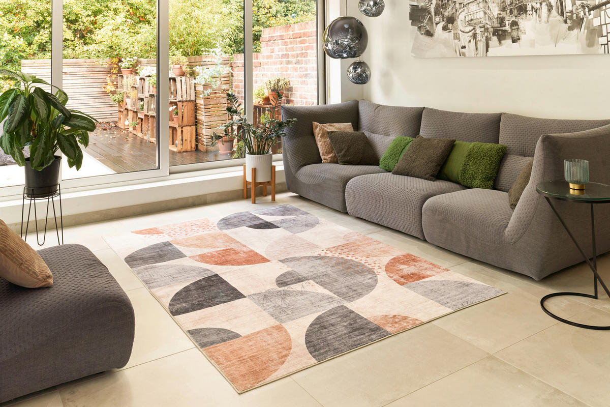 FLACHWEBETEPPICH 160/230 cm Orris Beige  - Beige, Trend, Kunststoff/Textil (160/230cm) - wash+dry