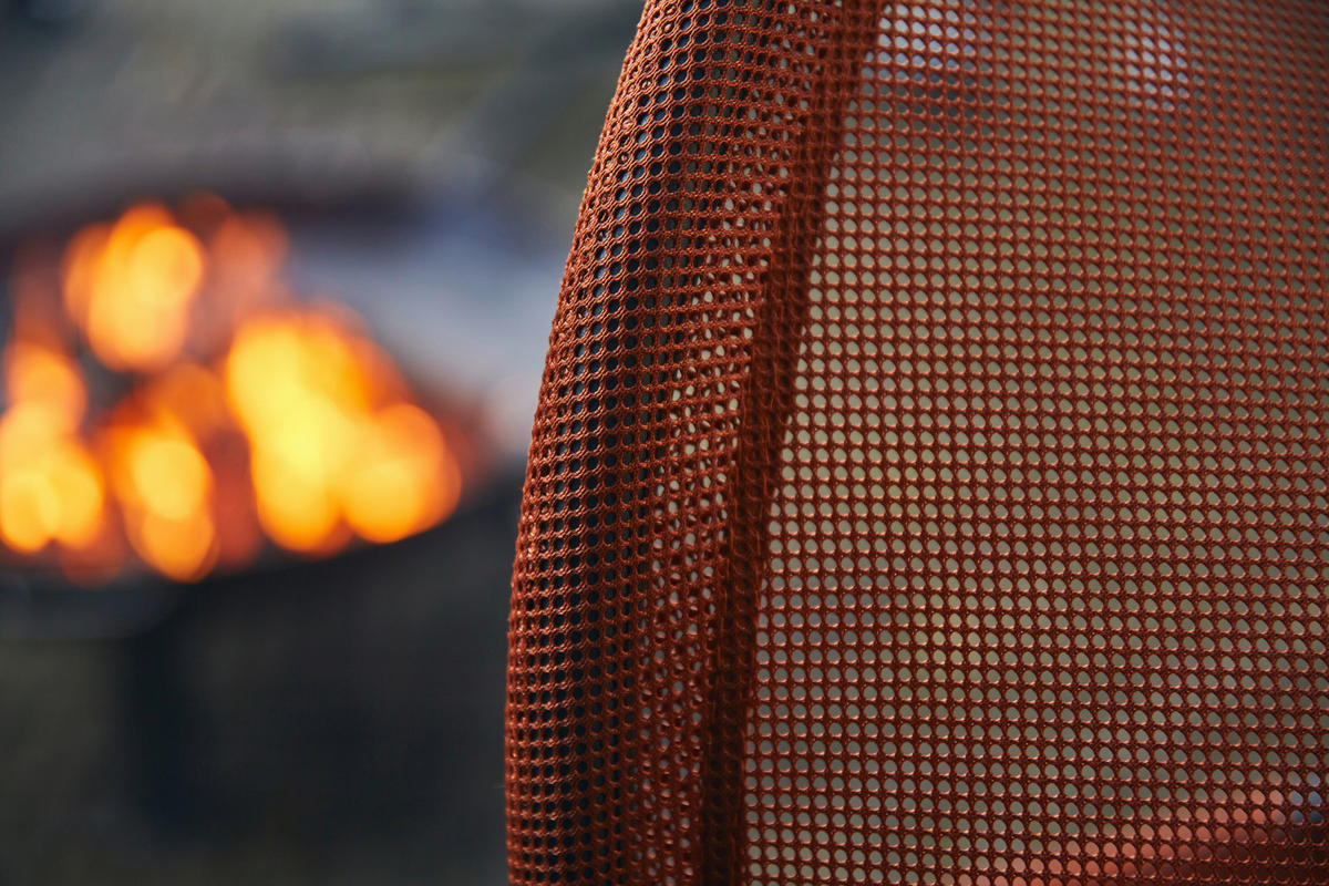 HÄNGESESSEL 123/192/102 cm Stahl  - Anthrazit/Rot, KONVENTIONELL, Kunststoff/Textil (123/192/102cm) - Siena Garden