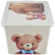 SPIELZEUGBOX 48,5/36/25 cm  - Beige, Basics, Kunststoff (48,5/36/25cm) - My Baby Lou