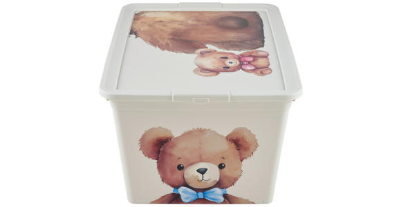 SPIELZEUGBOX 48,5/36/25 cm  - Beige, Basics, Kunststoff (48,5/36/25cm) - My Baby Lou