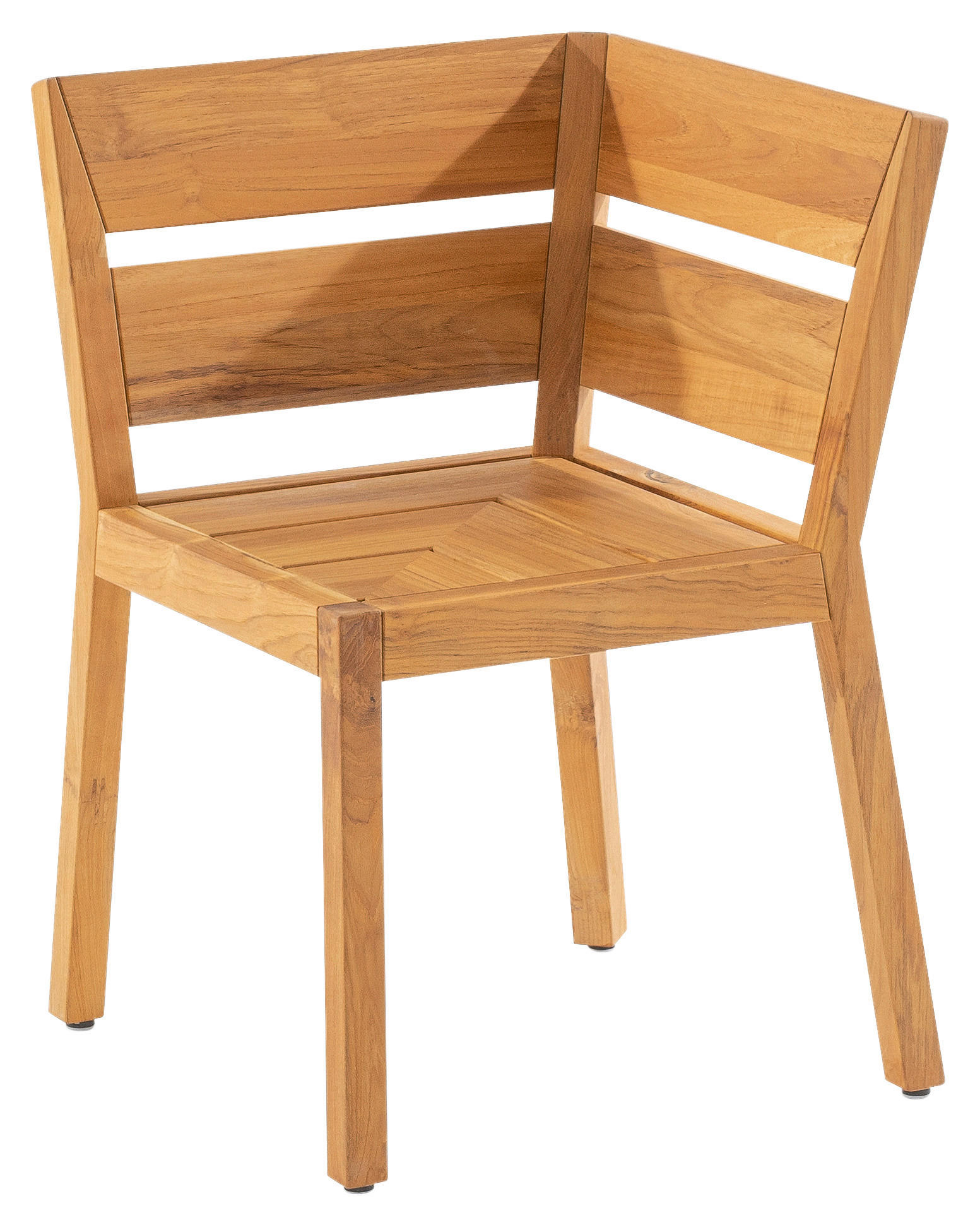 ECKELEMENT  in   - Teakfarben, Design, Holz (58/85/58cm)