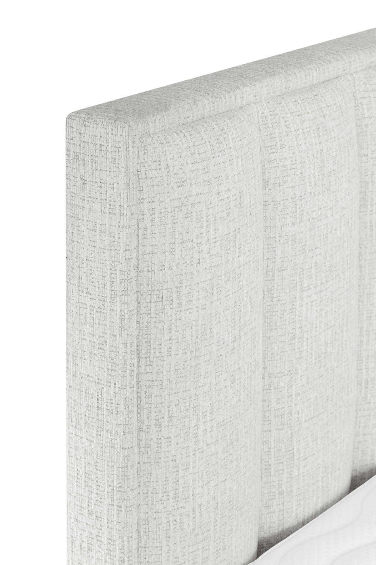 KONTINENTALSÄNG 140/200 cm  i cremefärgad  - aluminiumfärg/cremefärgad, Klassisk, metall/trä (140/200cm) - Best Price