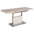 COUCHTISCH rechteckig Silberfarben, Weiß - Silberfarben/Weiß, Design, Holzwerkstoff/Metall (110-150/68/55-74cm) - Venda