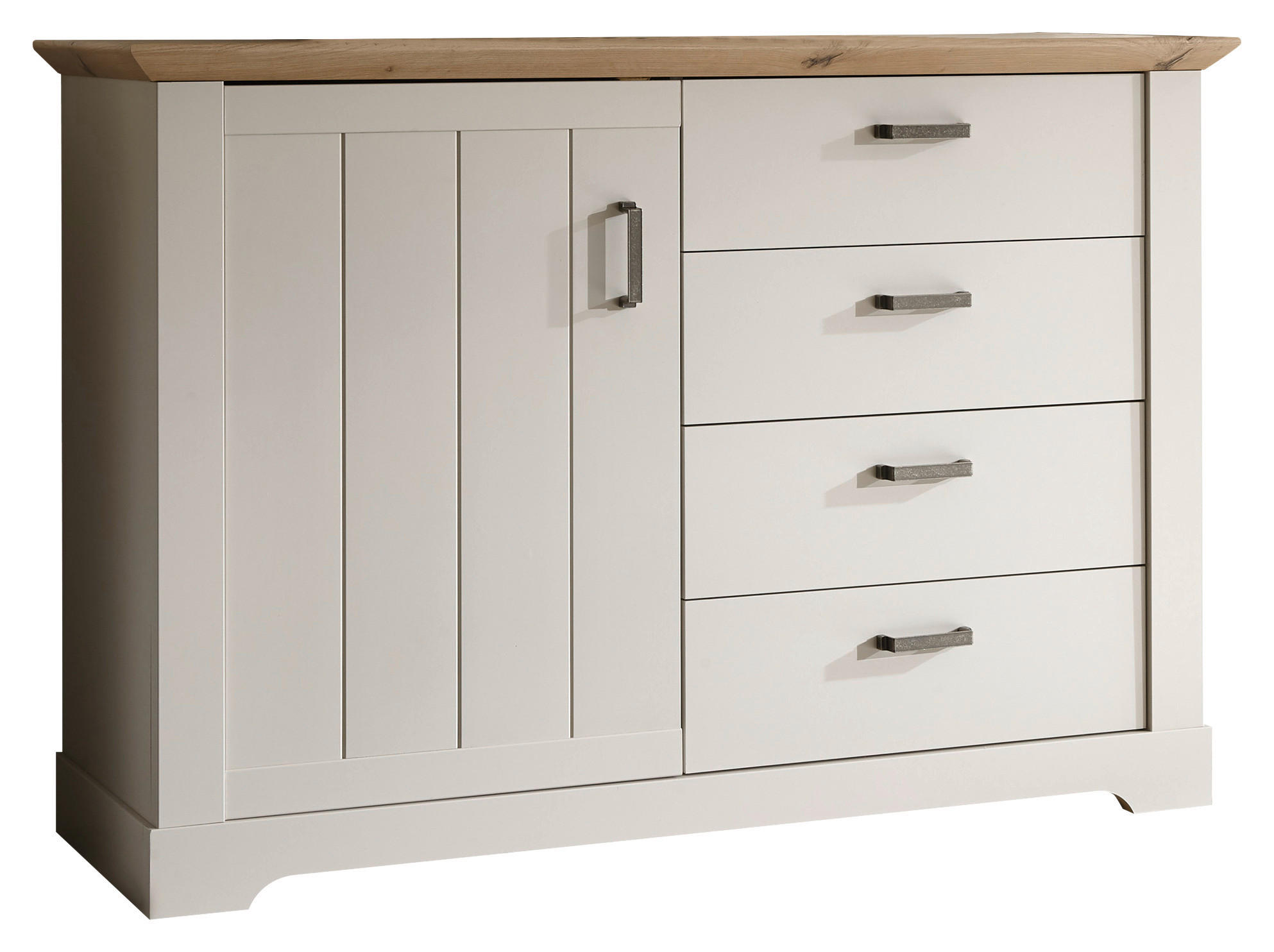 SIDEBOARD  in 128/88/42 cm  - Champagner/Bronzefarben, LIFESTYLE, Holzwerkstoff/Metall (128/88/42cm) - Landscape