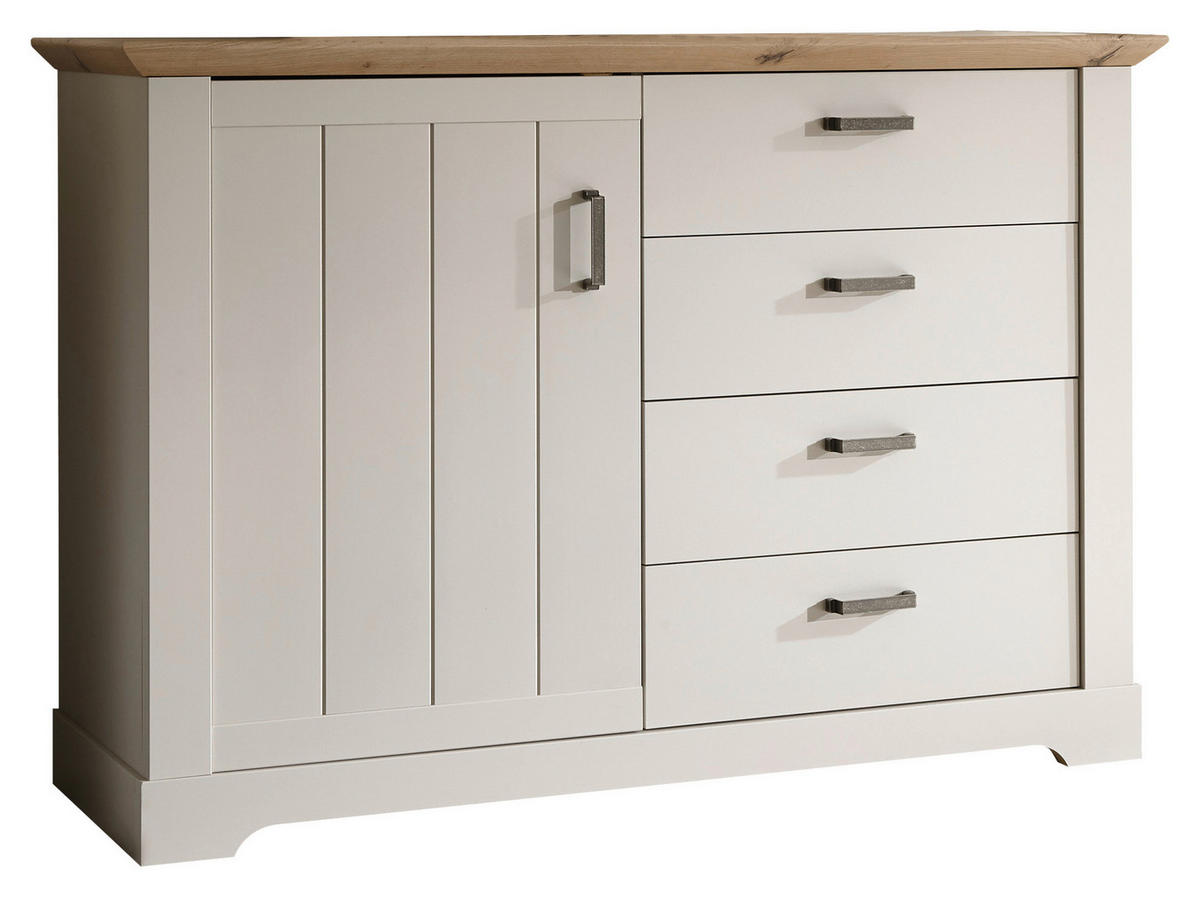 SIDEBOARD  in 128/88/42 cm  - Champagner/Bronzefarben, LIFESTYLE, Holzwerkstoff/Metall (128/88/42cm) - Landscape