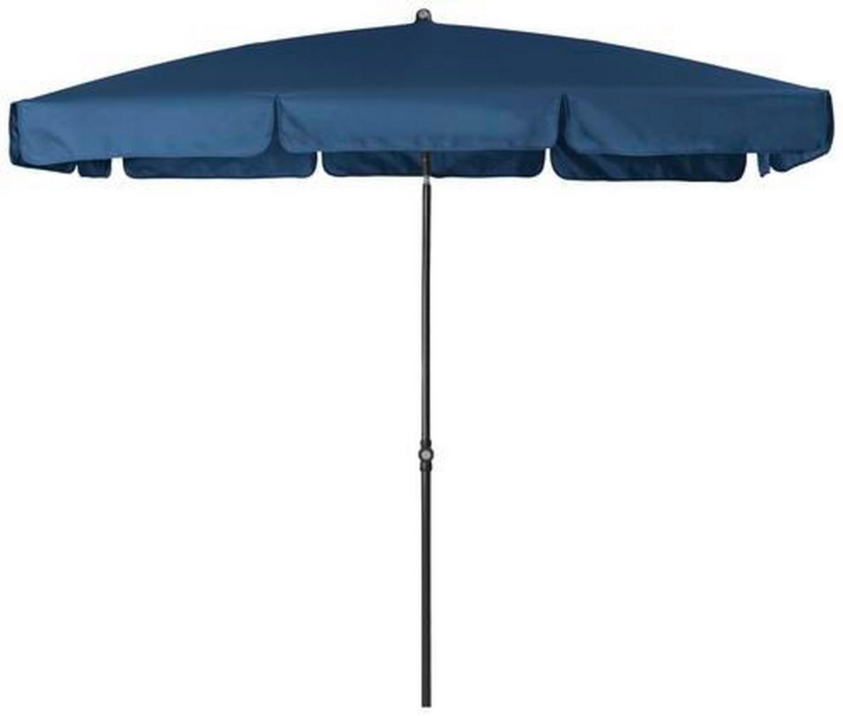 SONNENSCHIRM 120x225 cm Blau  - Blau/Anthrazit, Basics, Textil/Metall (120/225cm) - Doppler