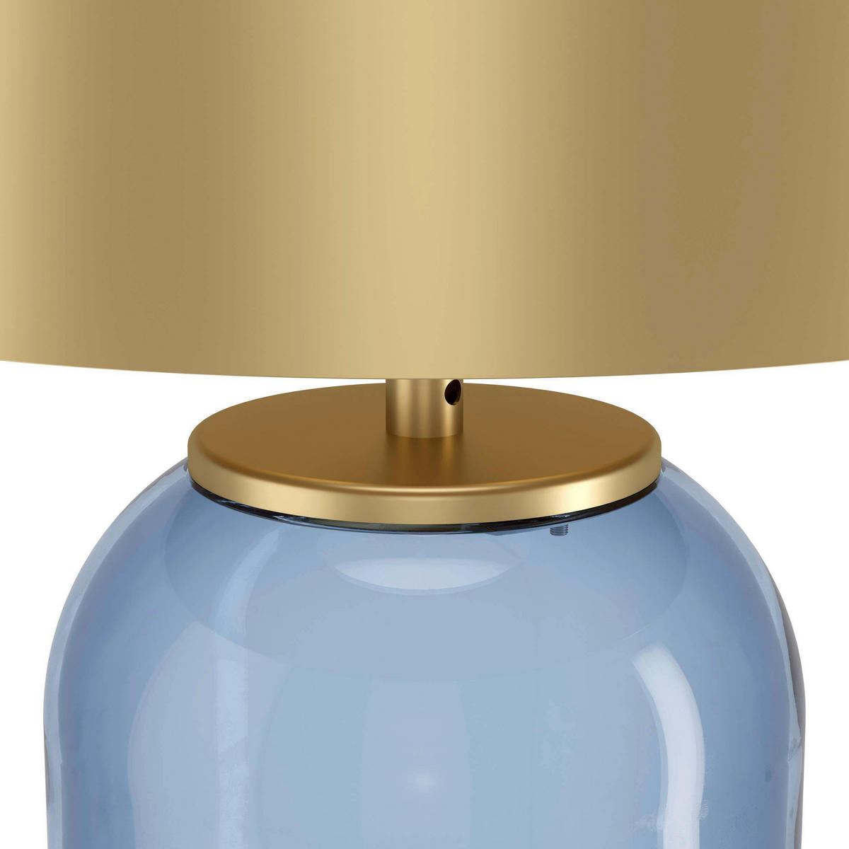 TISCHLEUCHTE 35/60,5 cm   - Messingfarben/Goldfarben, KONVENTIONELL, Glas/Metall (35/60,5cm) - Eglo