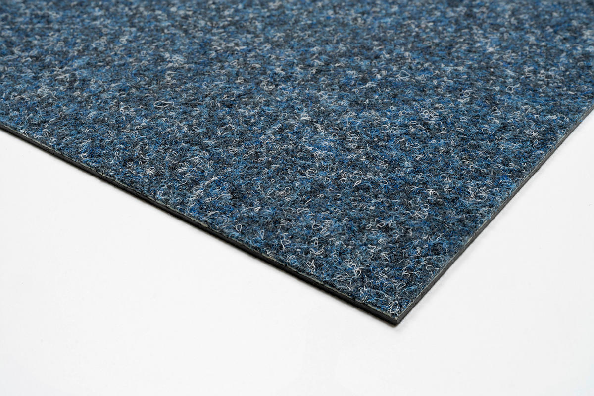 TEPPICHFLIESE 50/50 cm  in Dunkelblau  - Dunkelblau, Basics, Textil (50/50cm)