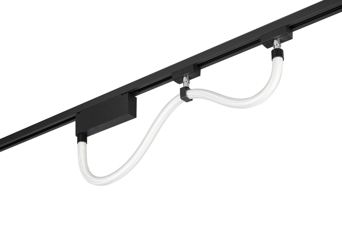 LED-STRIP - Schwarz, Konventionell, Kunststoff (19/2/2cm) - Trio Leuchten