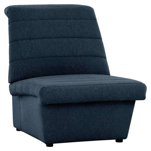 SESSEL Webstoff Dunkelblau    - Schwarz/Dunkelblau, Design, Kunststoff/Textil (72/92/103cm) - LOOKS by W.Joop