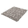 BADTEPPICH Braun, Weiß  - Braun/Weiß, Design, Kunststoff/Textil (55/65/2cm) - Kleine Wolke