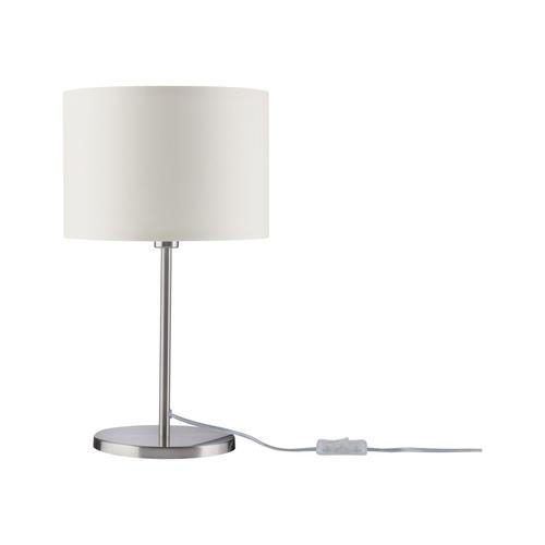 TISCHLEUCHTE TESSA 25/45 cm   - Creme, Design, Textil/Metall (25/45cm) - Paulmann