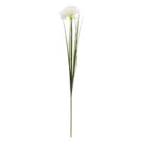 UMĚLÁ KVĚTINA svazek trávy 83 cm - zelená/krémová, Basics, plast (83cm)