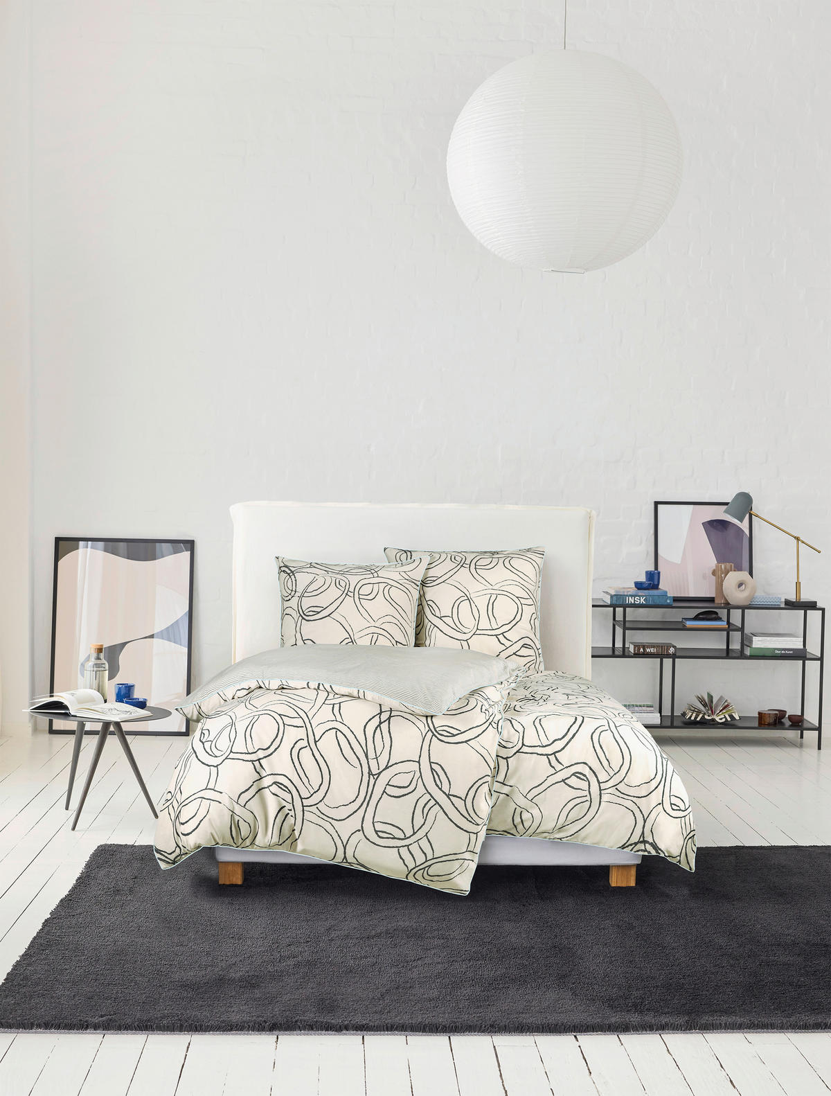 WENDEBETTWÄSCHE E-Gabin beige Renforcé 135/200 cm  - Beige/Creme, Design, Textil (135/200cm) - Esprit