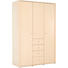 KLEIDERSCHRANK in furniert Birke Birkefarben - Birkefarben, KONVENTIONELL, Holz/Holzwerkstoff (134.5/204/57.3cm) - PAIDI
