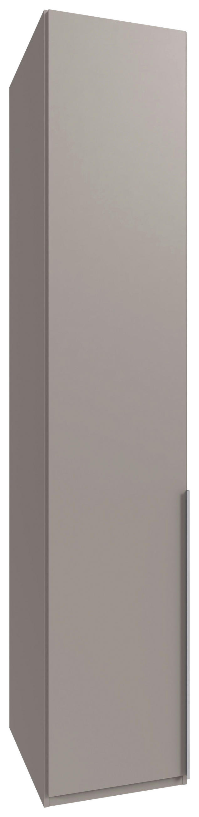 DREHTÜRENSCHRANK in Sahara, Grau  - Alufarben/Grau, Modern, Holzwerkstoff (45/236/58cm) - MID.YOU