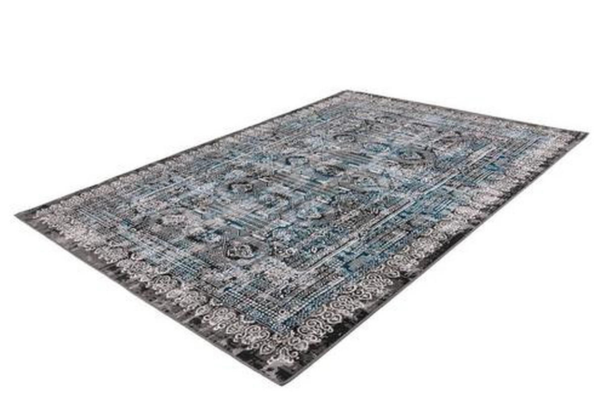 VINTAGE KOBEREC, 120/170 cm, modrá - modrá, Trend, textil (120/170cm)