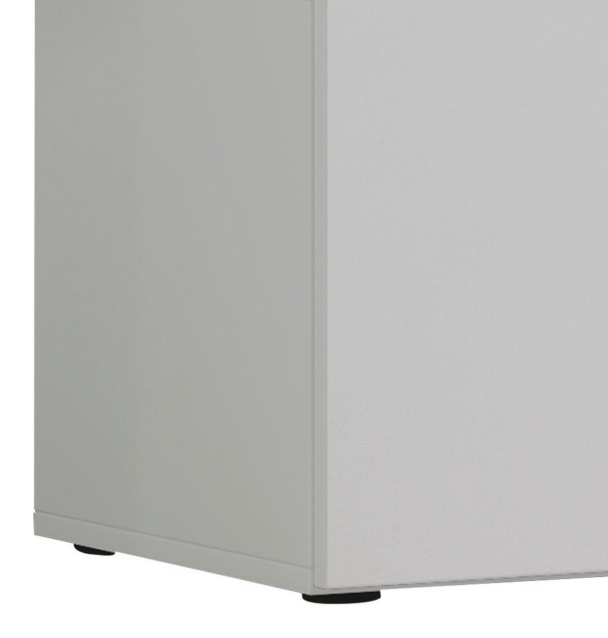TV-ELEMENT  in 115/40/36 cm  - Weiss/Schwarz, Konventionell, Glas/Holzwerkstoff (115/40/36cm) - MID.YOU