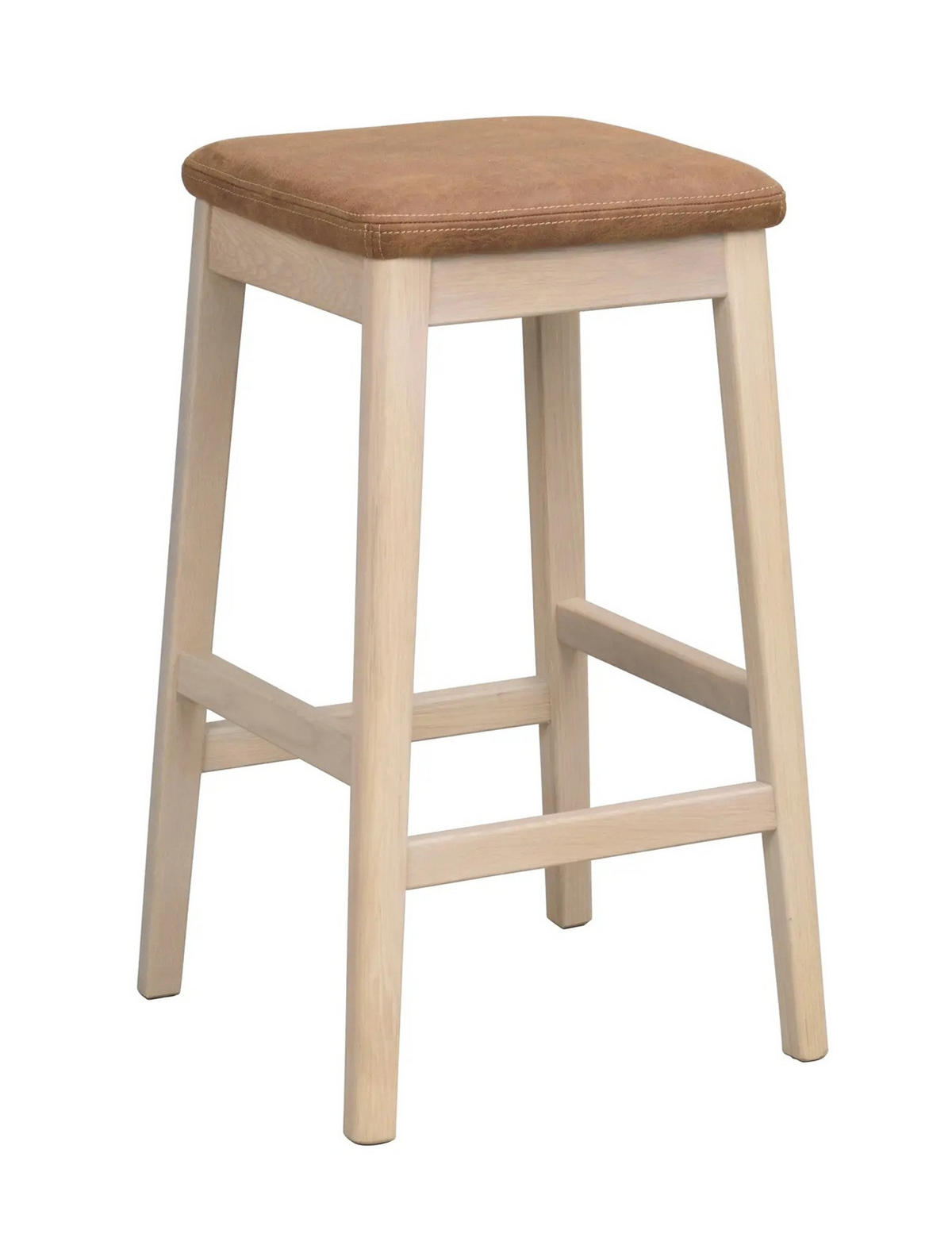 BARPALL i brun, ek Bianco  - ek Bianco/brun, Klassisk, trä/textil (40/68/40cm) - Rowico