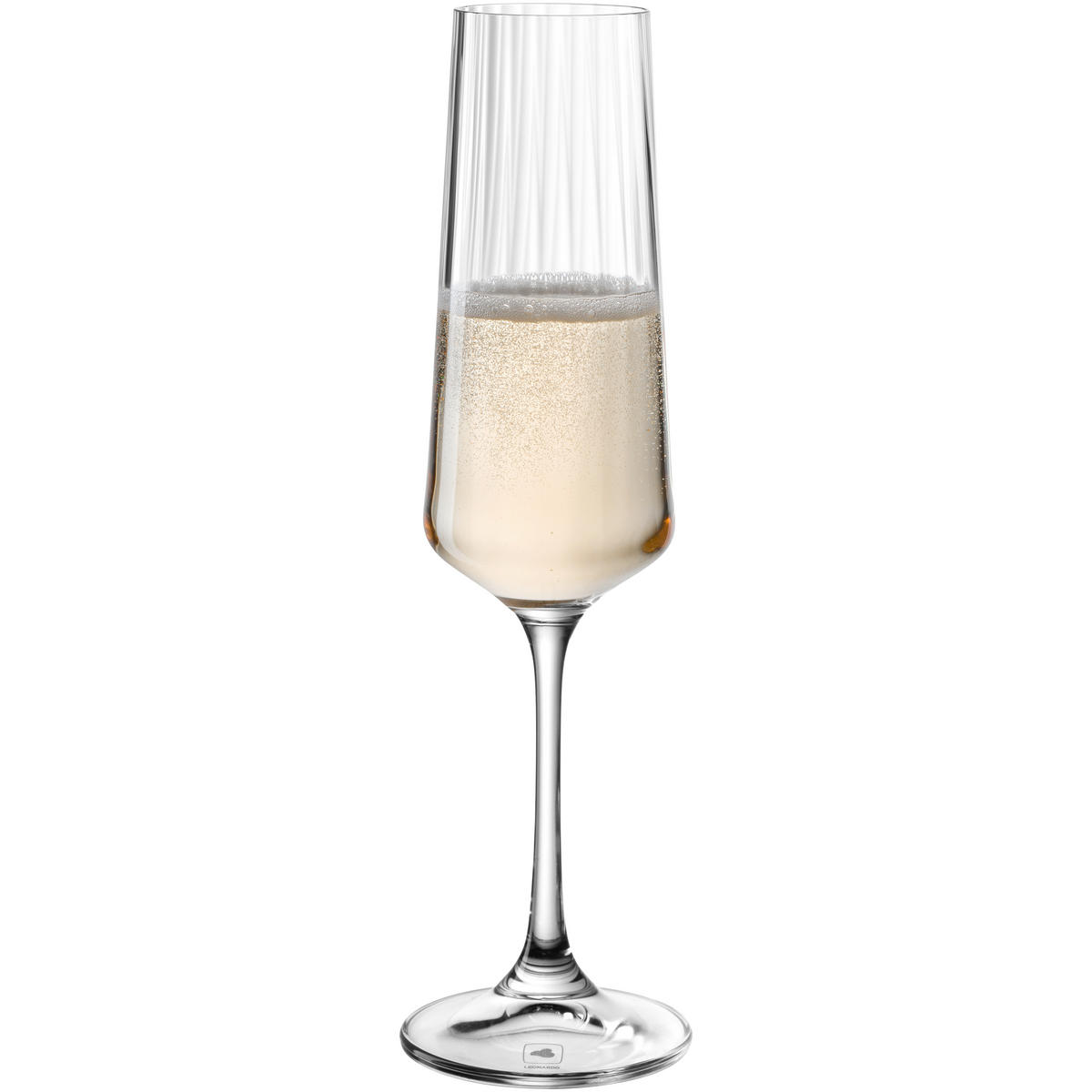 SEKTGLAS PAOLO 220 ml  - Klar, Design, Glas (6,7/23,8/6,7cm) - Leonardo