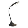 SCHREIBTISCHLEUCHTE Propus 22/17/37,5 cm  - Schwarz, Basics, Kunststoff (22/17/37,5cm) - Novel