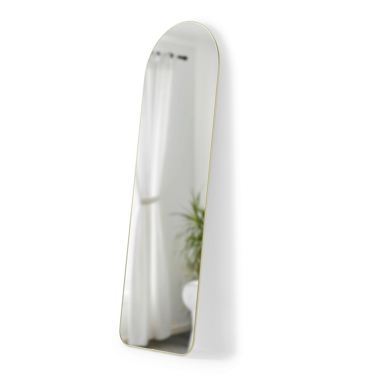 GOLVSPEGEL 51/158/4 cm    - guldfärgad, Basics, metall/glas (51/158/4cm) - Umbra