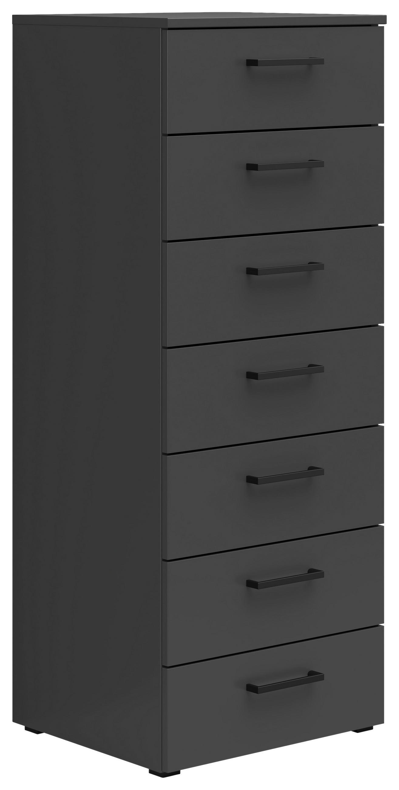 Milino Kommode Graphit 45x115x40 cm