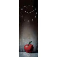 WANDUHR 20/60/3,1 cm   - Schwarz/Weiß, Basics, Glas (20/60/3,1cm)