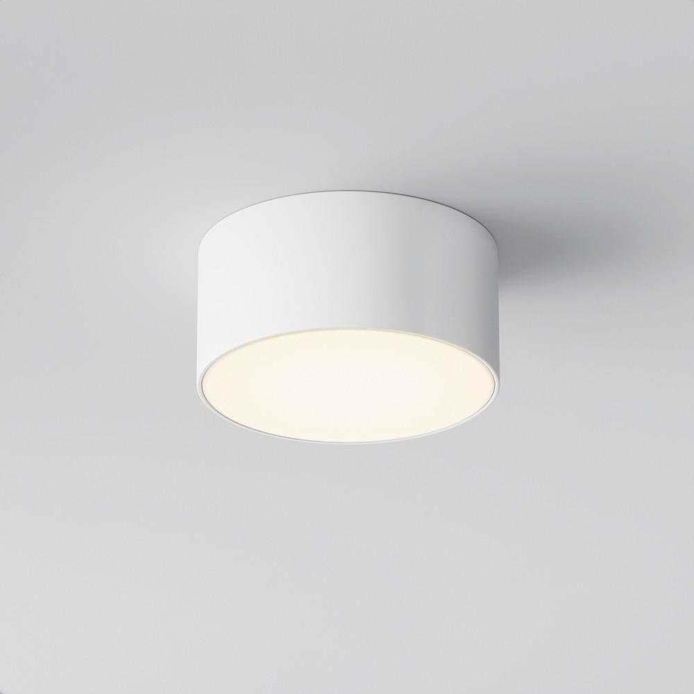 AUSSENDECKENLEUCHTE - Weiss, Modern, Metall (12/5,8cm) - MAYTONI