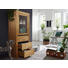 HIGHBOARD Kiefer massiv geölt, gebeizt Eichefarben - Eichefarben, KONVENTIONELL, Glas/Holz (62/150/42cm) - Linea Natura HIGHBOARD Kiefer massiv geölt, gebeizt Eichefarben - Eichefarben, KONVENTIONELL, Glas/Holz (62/150/42cm) - Linea Natura