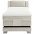 BOXSPRINGBETT in Champagner, Creme - Champagner/Silberfarben, KONVENTIONELL, Kunststoff/Textil (100/200cm) - Esposa BOXSPRINGBETT in Champagner, Creme - Champagner/Silberfarben, KONVENTIONELL, Kunststoff/Textil (100/200cm) - Esposa