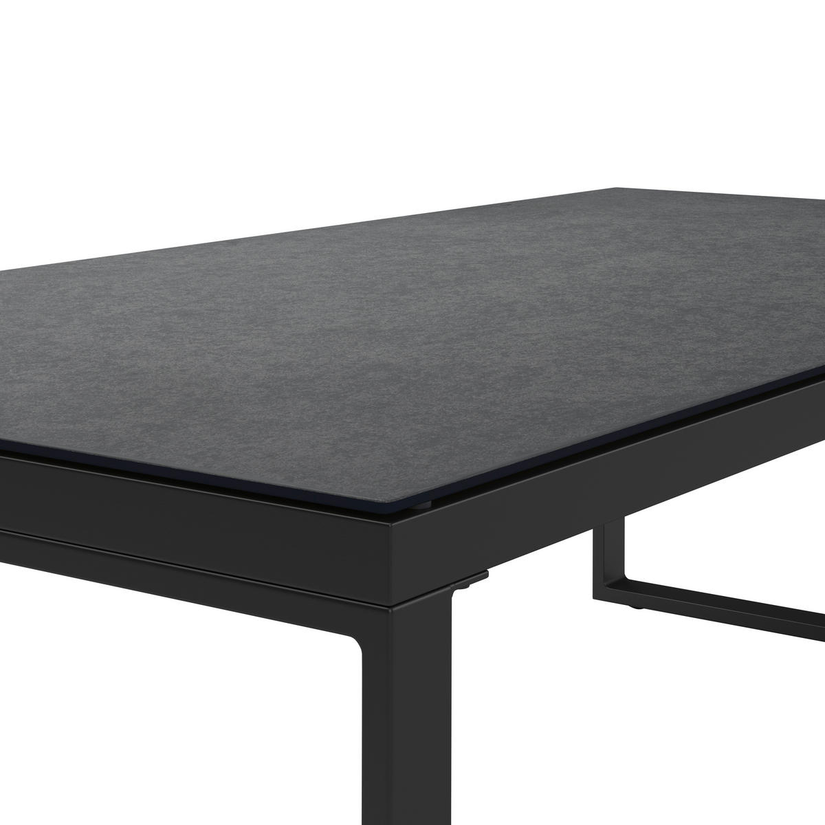 LOUNGETISCH  - Anthrazit, MODERN, Glas/Metall (120/39/60cm) - Ambia Garden