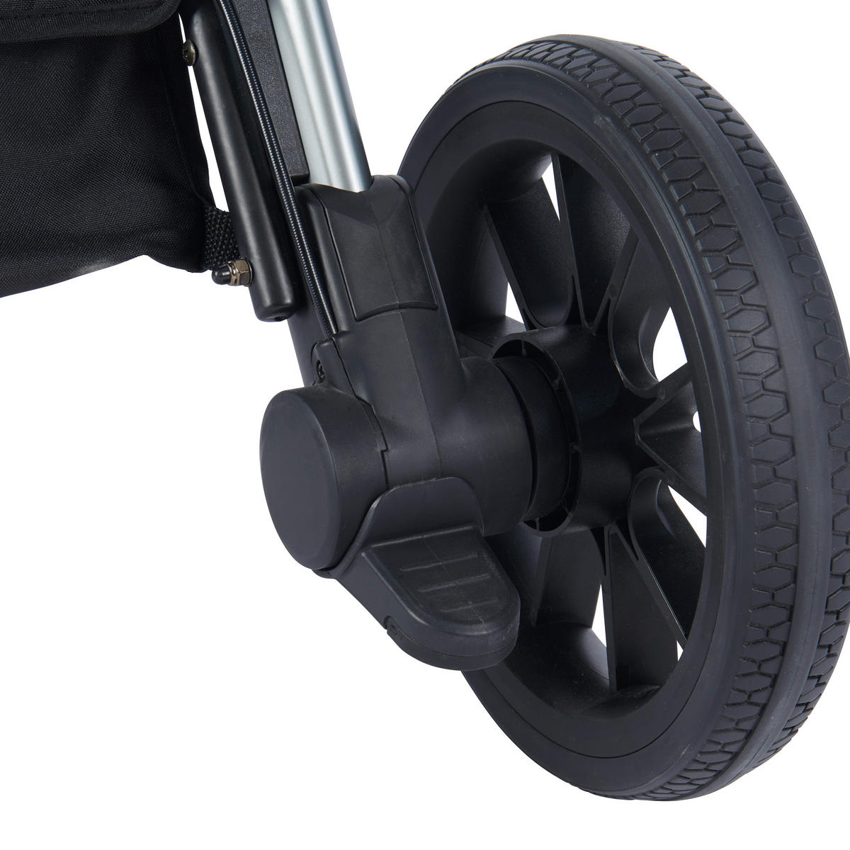 BUGGY  - Alufarben/Grau, Trend, Textil/Metall (58/108/86cm) - Jimmylee