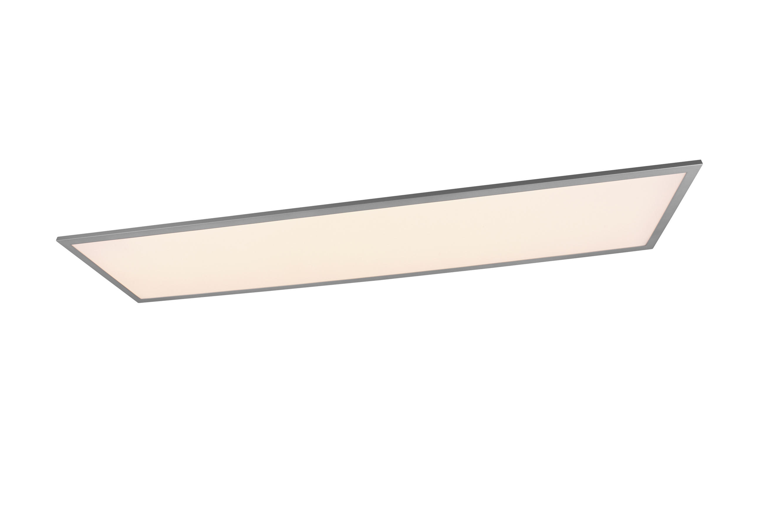 LED-TAKLAMPA Alpha 34 W 30/120/3 cm  - titanfärgad, Basics, metall (30/120/3cm)