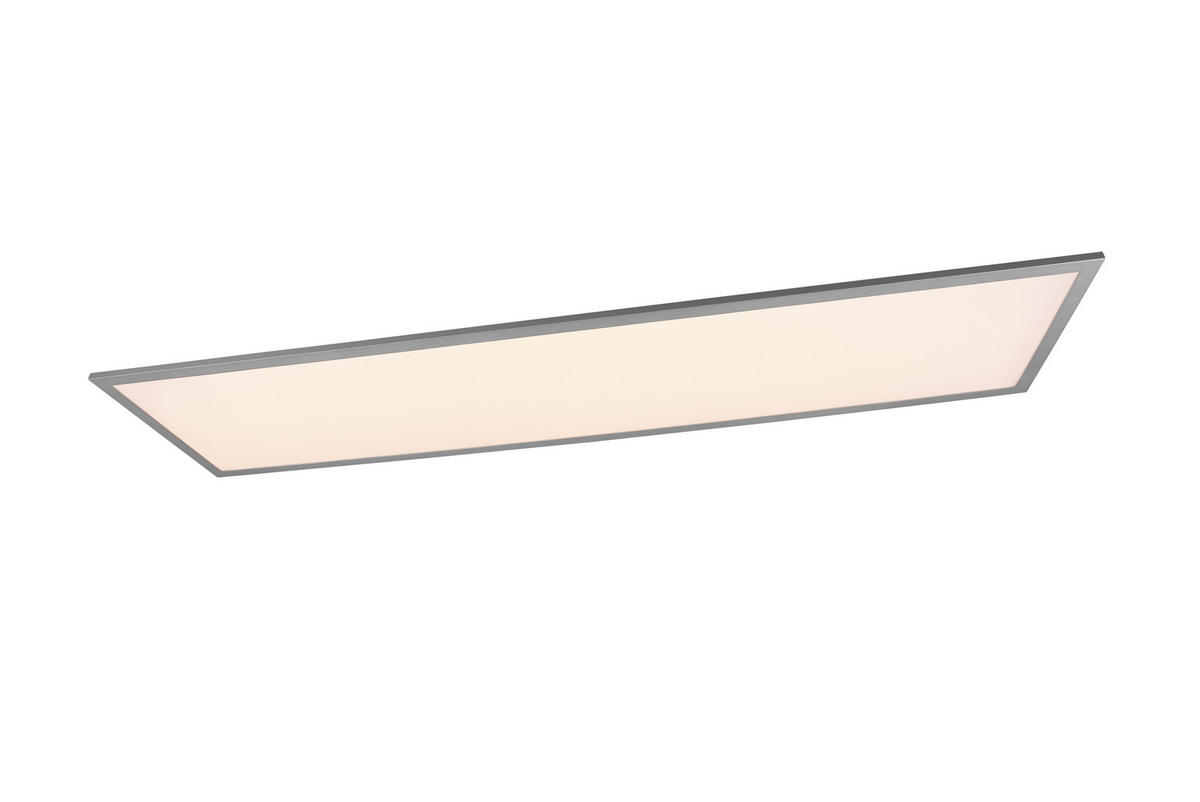 LED-TAKLAMPA Alpha 34 W 30/120/3 cm  - titanfärgad, Basics, metall (30/120/3cm)