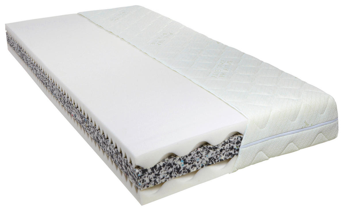 MATRAC, 90/200 cm - svetlozelená, Basics, textil (90/200cm) - Sleeptex