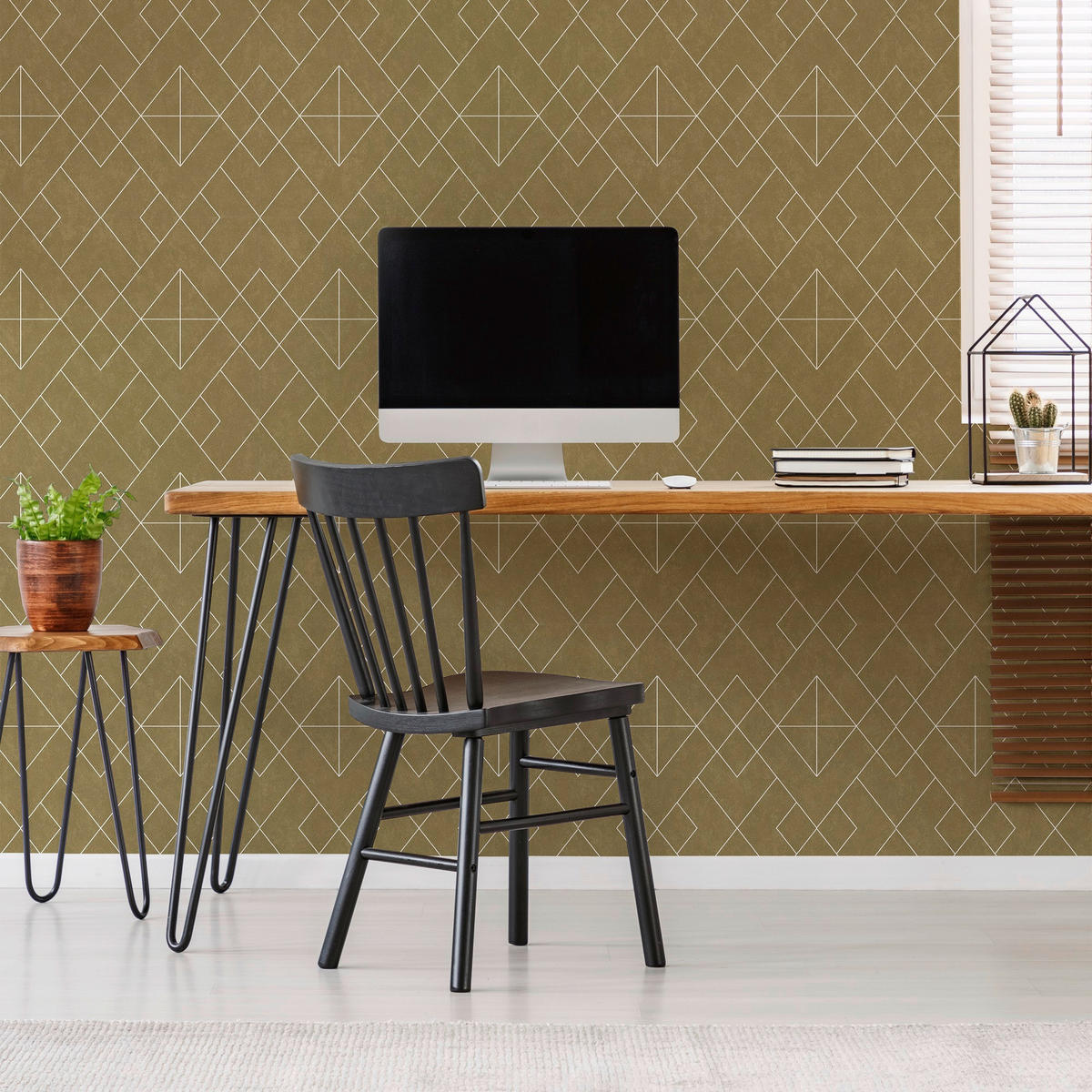 VLIESTAPETE  - Gelb, Basics, Papier/Kunststoff (52/1005cm) - Xora