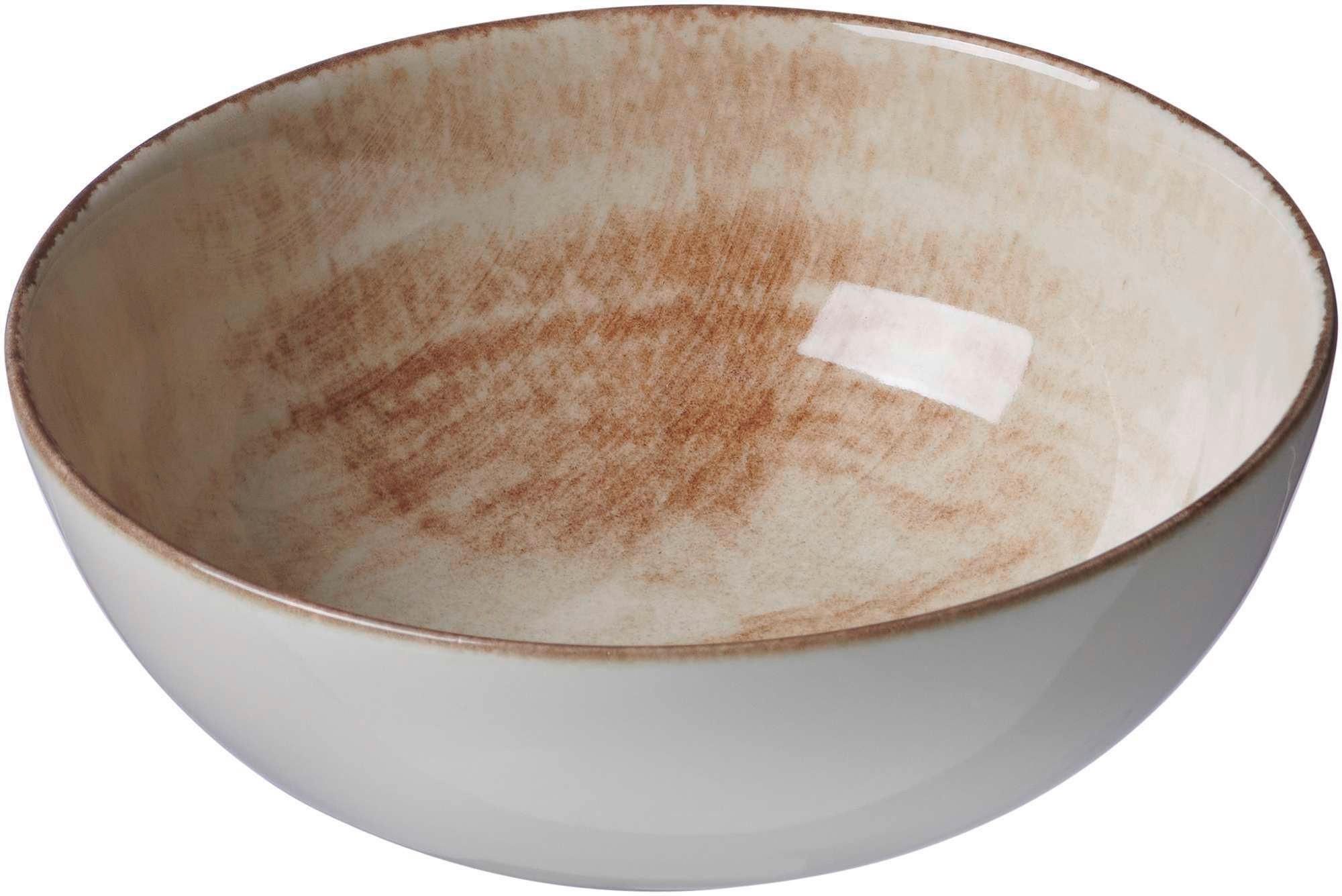 MÜSLISCHALE Siena 16 cm  - Beige/Braun, Basics, Keramik (16cm) - Ritzenhoff Breker