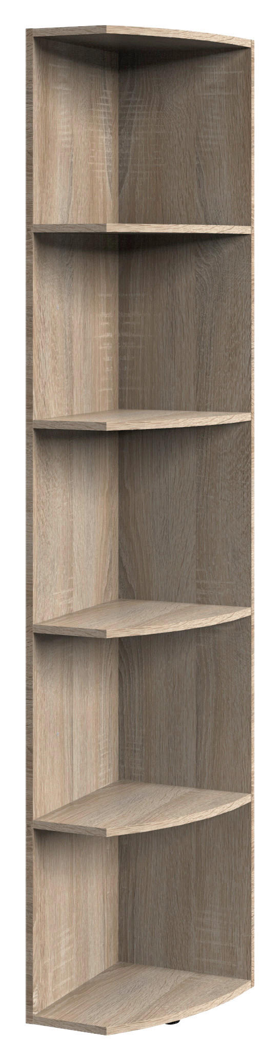 Xora Abschlussregal Eiche 30x185x38 cm