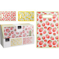 KRÁJECÍ PODLOŽKA 23/38/1 cm - vícebarevná, Basics, plast (23/38/1cm)