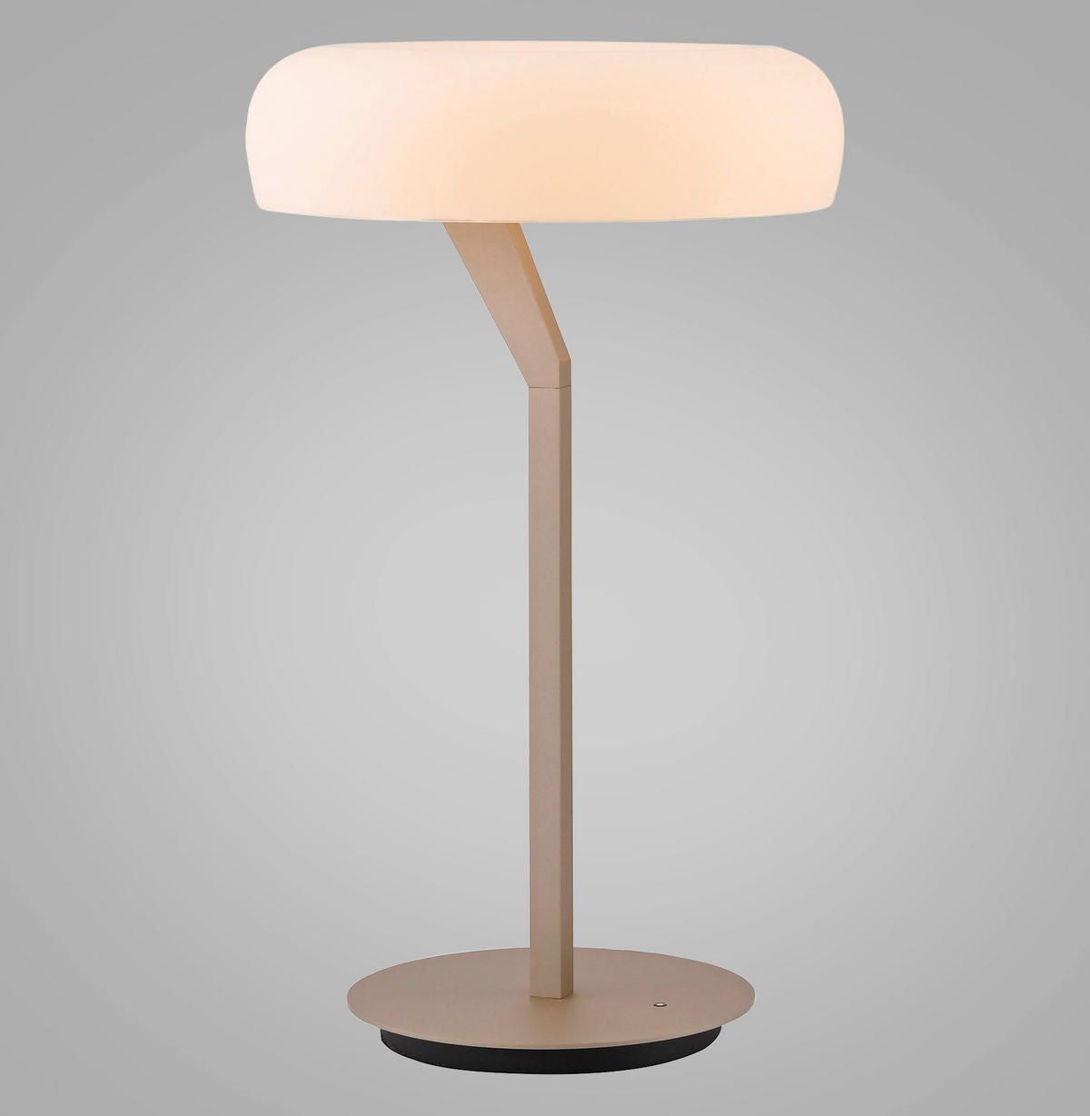 LED-TISCHLEUCHTE - Schwarz/Bronzefarben, Basics, Glas/Kunststoff (35/35/58cm) - Paul Neuhaus