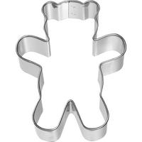 KEKSAUSSTECHFORM - Edelstahlfarben, Basics, Metall (3,8/2,2/4,5cm) - Birkmann