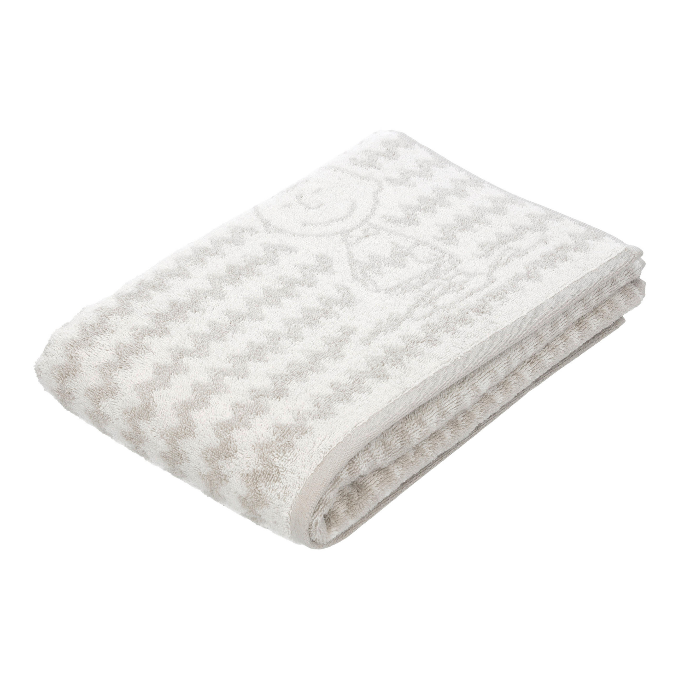 DUSCHTUCH Charlie Brown 67/140 cm  - Grau, Design, Textil (67/140cm) - Vossen