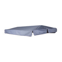 ERSATZDACH 40/10/214 cm   - Grau, Basics, Textil (40/10/214cm) - Gardenson
