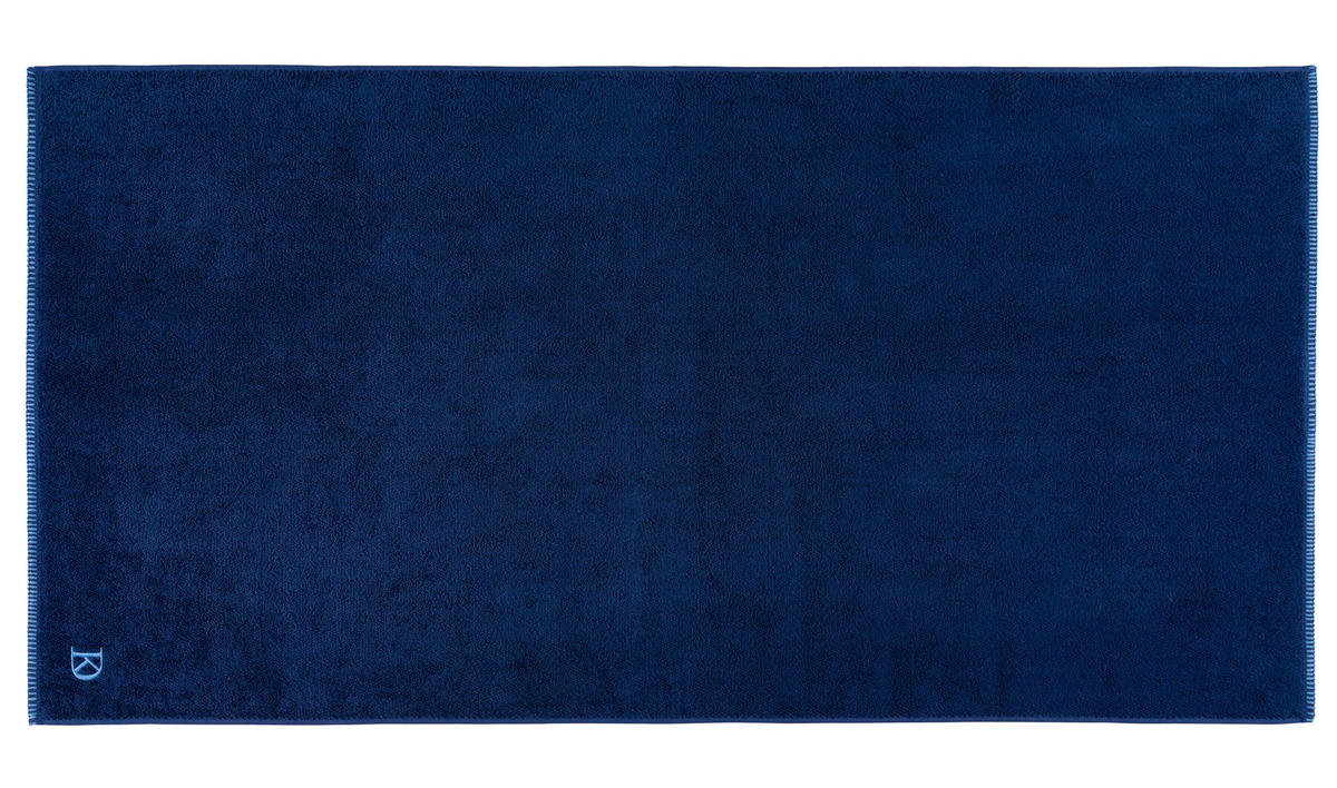 TÖRÖLKÖZŐ 70/140 cm sötétkék  - sötétkék, Konventionell, textil (70/140cm) - Dieter Knoll
