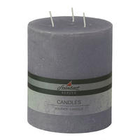 DREIDOCHTKERZE 12/14 cm  - Grau, Basics (12/14cm) - Steinhart