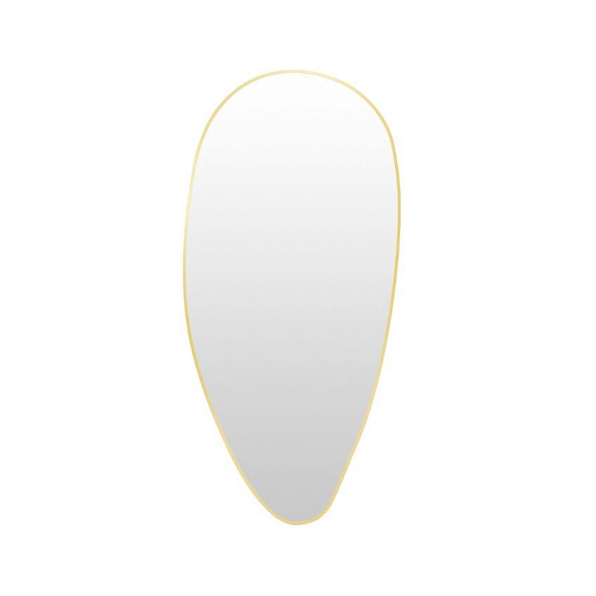 OGLEDALO ZIDNO    24/49 cm   - zlatne boje, Basics, metal (24/49cm)
