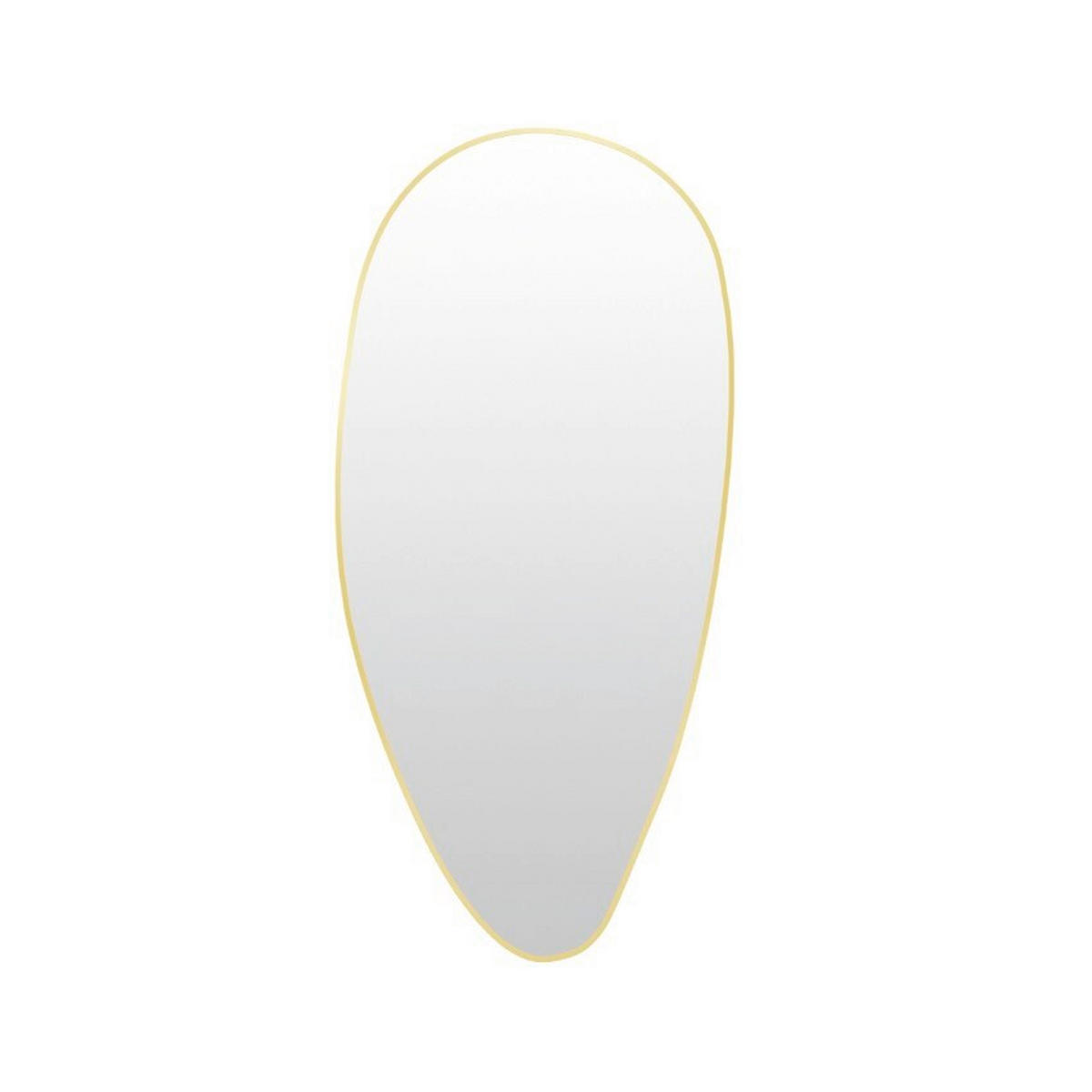 OGLEDALO ZIDNO    24/49 cm   - zlatne boje, Basics, metal (24/49cm)