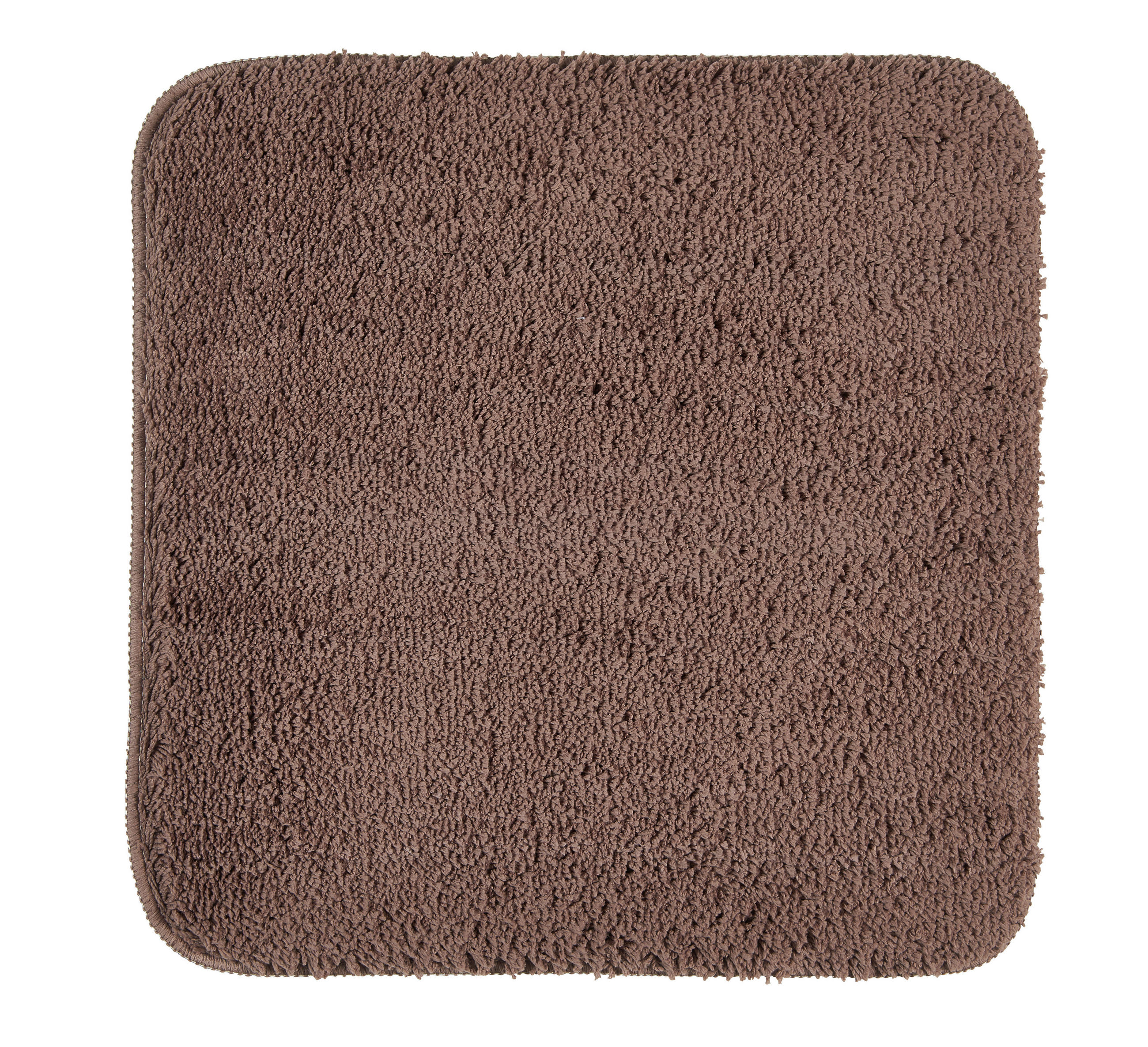 KOUPELNOVÁ PŘEDLOŽKA, 50/50 cm - šedohnědá, Basics, textil/plast (50/50cm) - Esposa