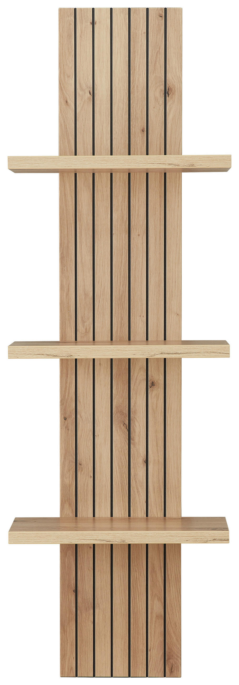 WANDREGAL Eiche Artisan  - Eiche Artisan, Design, Holzwerkstoff (38/120/22cm) - MID.YOU